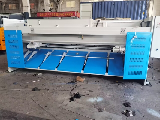 CNC ফ্ল্যাট ইস্পাত শীট ইস্পাত প্লেট শিয়ারিং মেশিন ম্যানুয়াল